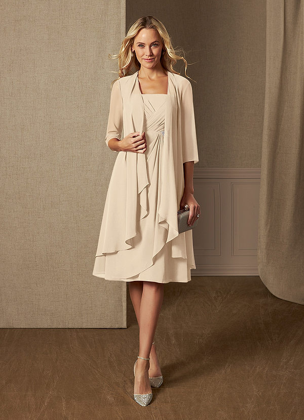 front Azazie Olivia Mother of the Bride Dress